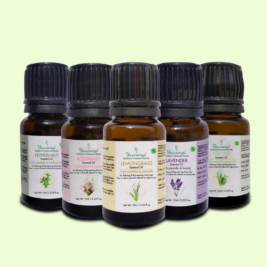 Yauvanya Natural Lemongrass Oil 10ml | Refreshing & Relaxing - Image 5
