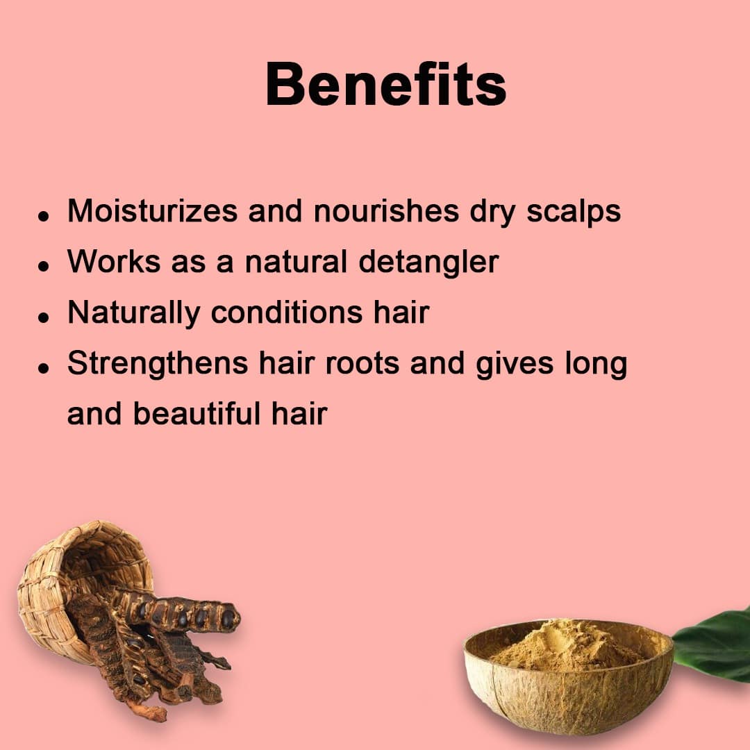 Yauvanya Shikakai Pods Powder 100gm | Nourishes & Strengthens Hair - Image 3